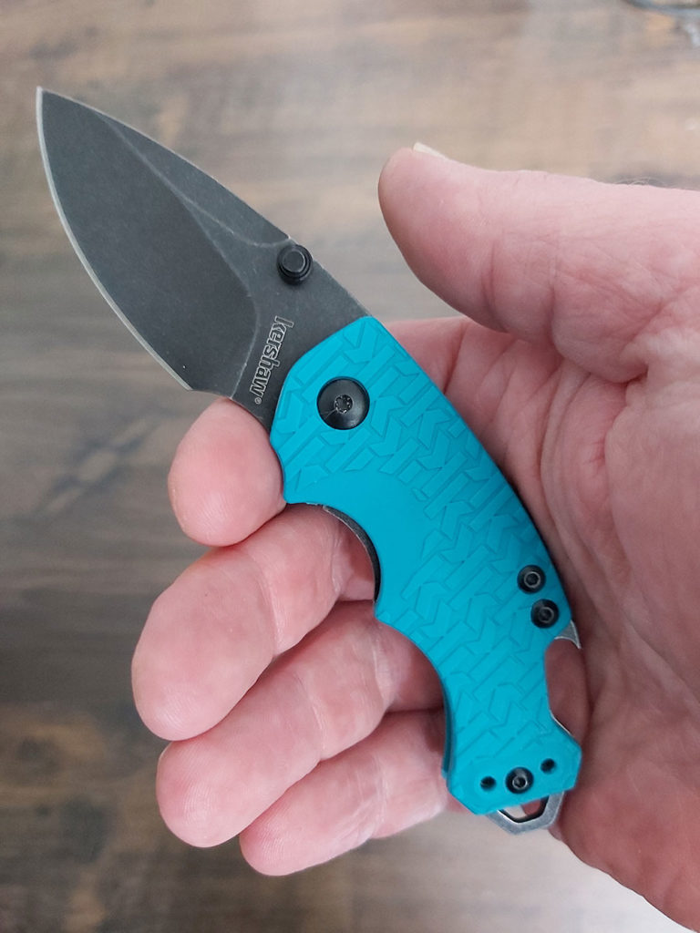 The Shuffle by Kershaw in the hand