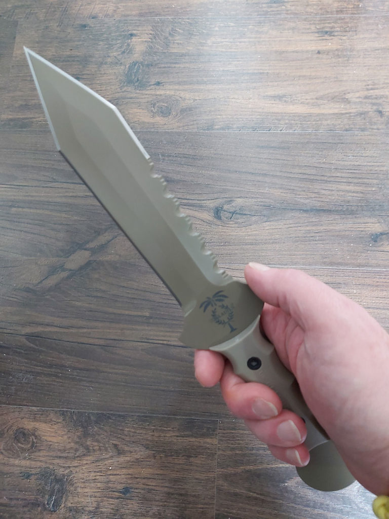 USGladius Desert Legion XII in the hand