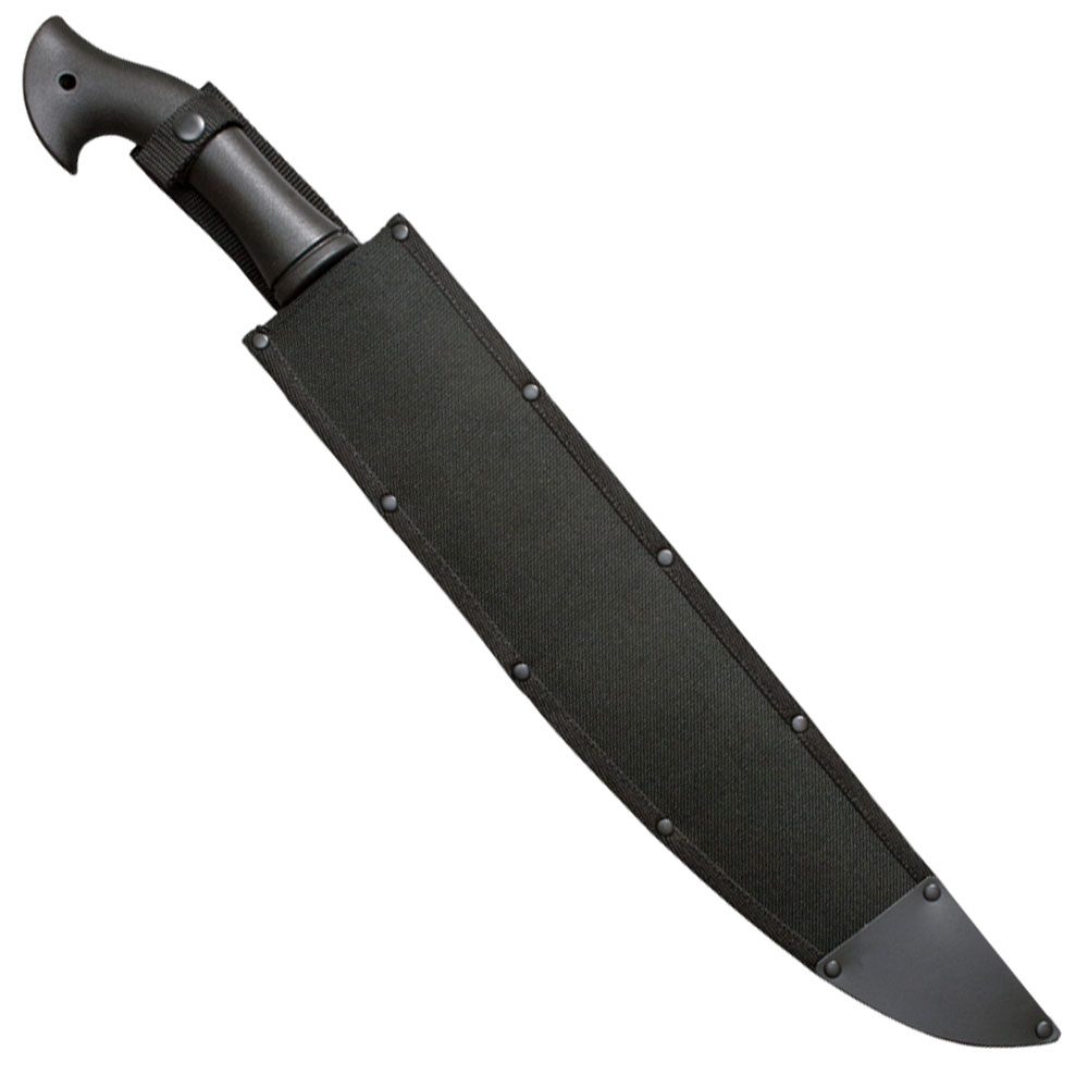 Cold Steel Barong Machete in its sheath