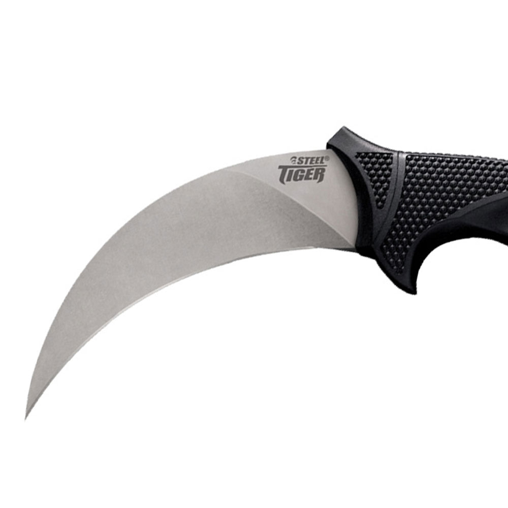 Cold Steel Steel Tiger AUS 8A blade detail Cold Steel Steel Tiger AUS 8A blade detail