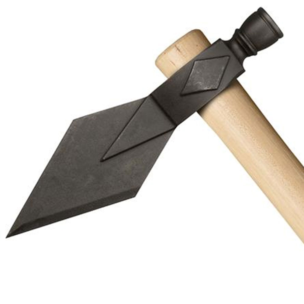 Cold Steel Spontoon Hawk With Diamond Blade - blade detail Cold Steel Spontoon Hawk With Diamond Blade - blade detail