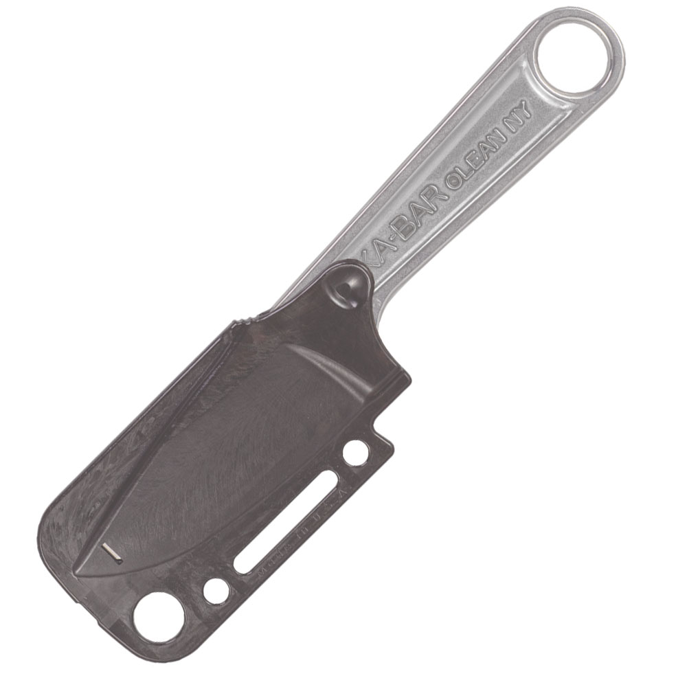 KA-BAR Forged Wrench Knife in its sheath