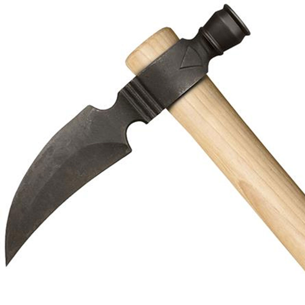 Cold Steel Spontoon Hawk With Sloping Blade - blade detail Cold Steel Spontoon Hawk With Sloping Blade - blade detail