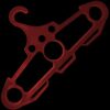 Ontario Knife Company Jericho Hanger - Red