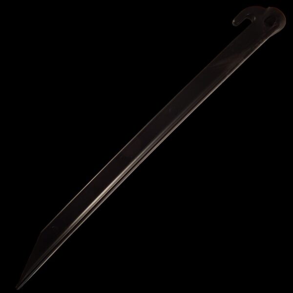 Ontario Knife Company Jericho Vampyr 12" Tent Stake - Black (Six Pack)