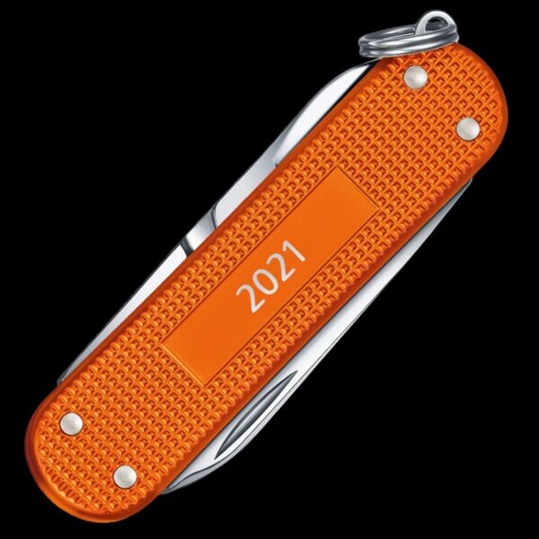 Victorinox Classic Alox Tiger Orange - Image 3