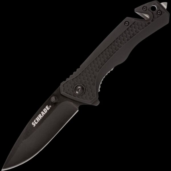 Schrade SCH704 w/Cutter Blk 3.25"