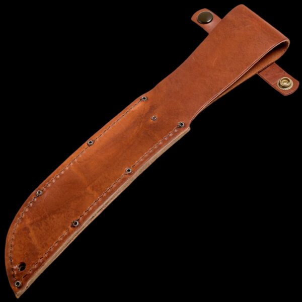 KA-BAR Leather Sheath,USMC Logo-Brn,Fits Knf W/7" Blade - Image 2