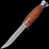 KA-BAR Hunter-Stacked Leather Handle, Leather Sheath