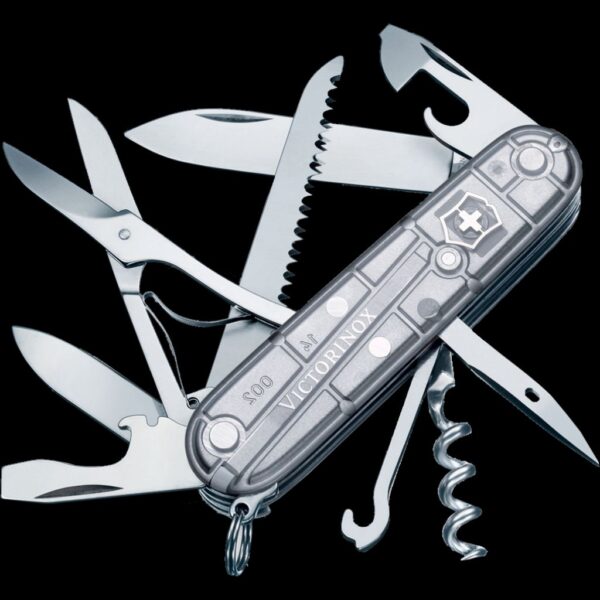 Victorinox Huntsman Silver Transparent