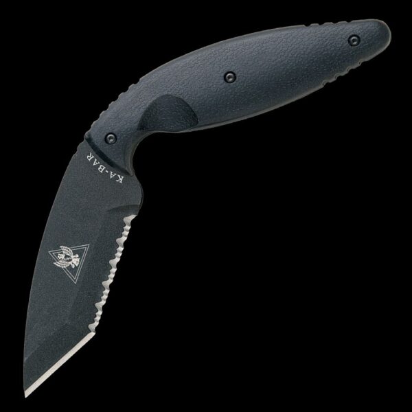KA-BAR Large TDI Law Enforcement Tanto-Black
