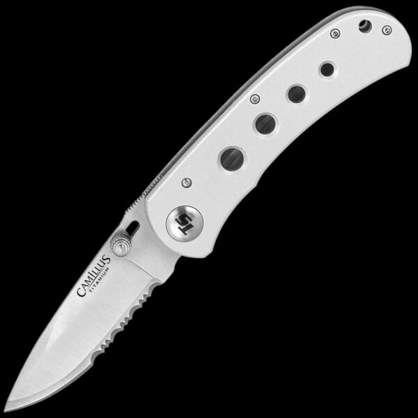 Camillus 6,5" TigerSharp® Titanium Nitride Bonded Folding Knife