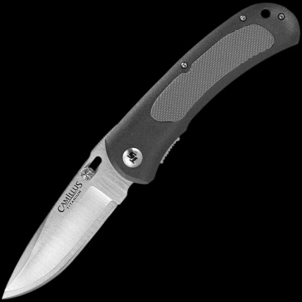 Camillus 6,5" TigerSharp® Black Titanium Nitride Bonded Folding Knife