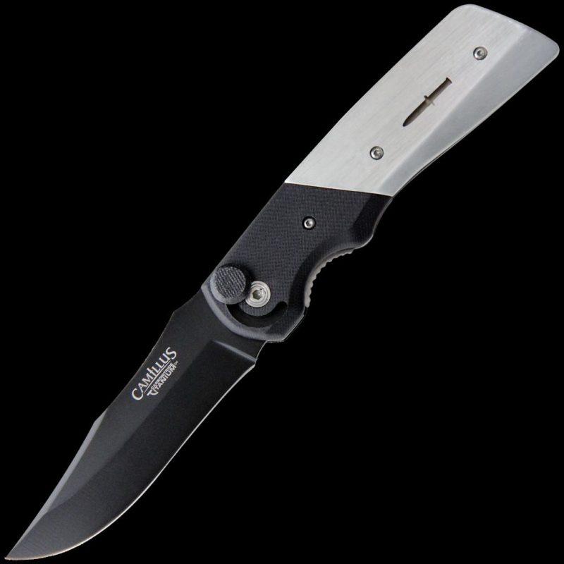 Camillus 8.75″ CUDA Bolt® Carbonitride Titanium® Bonded Folding Knife