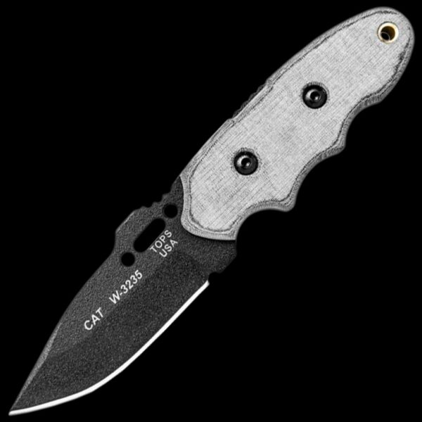 TOPS CAT #200 Micarta Hunter Point