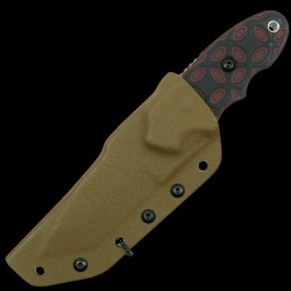 TOPS CAT #200 S-Series Coyote Tan with Red/Black Rocky Mnt Handles - Image 2