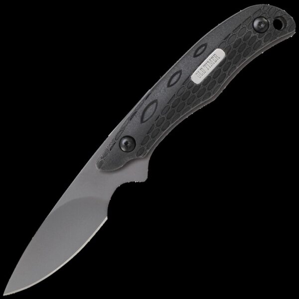 Old Timer Copperhead Lil' Finger Fixed Blade Drop Point 7Cr17MoV Ti-Coated Blade, ABS Handle