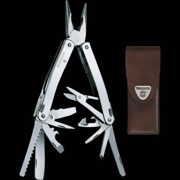 Victorinox SwissTool Spirit XC with Leather Pouch
