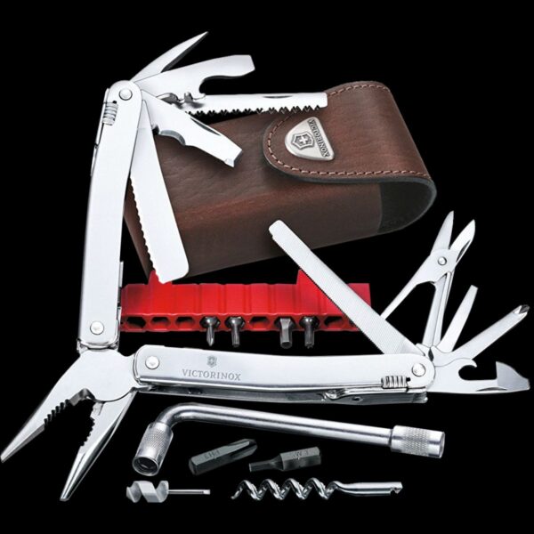Victorinox SwissTool Spirit XC Ratchet with Leather Pouch - Image 4