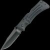 KA-BAR Mule Folder-Black, Black Polyester Sheath, Str
