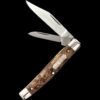Old Timer Middleman Jack Desert Iron Wood Handle w/Clip & Pen Blades