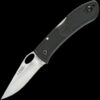 KA-BAR Dozier Folding Hunter W/Hole-Black-Black Clip, Str