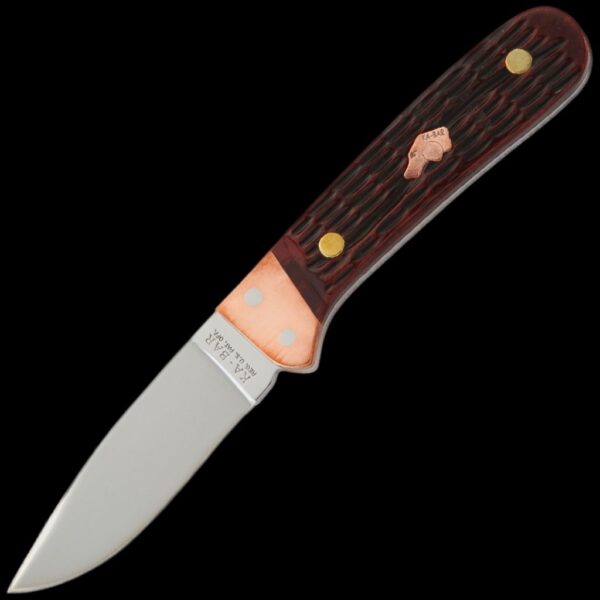 KA-BAR Coppersmith-Trailing Point Hunter, Lth Shth, Str