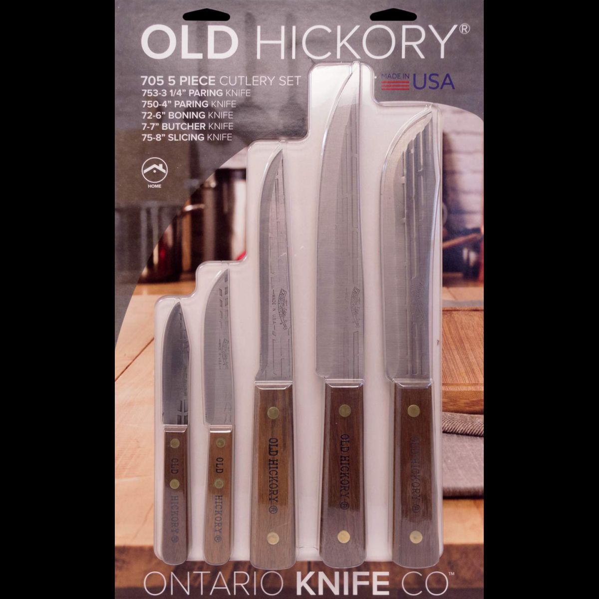 Ontario Knife Company 705 5-Pc. Cutlery Set - BA Blades