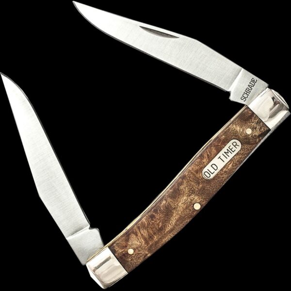 Old Timer Game Muskrat - 4" Closed with Iron Wood Handle