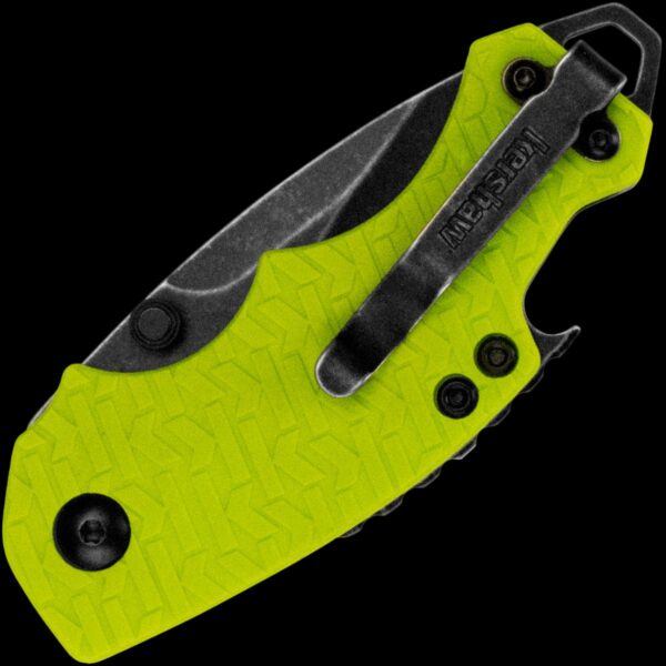 Kershaw Shuffle Lime Green Blackwash - Image 3