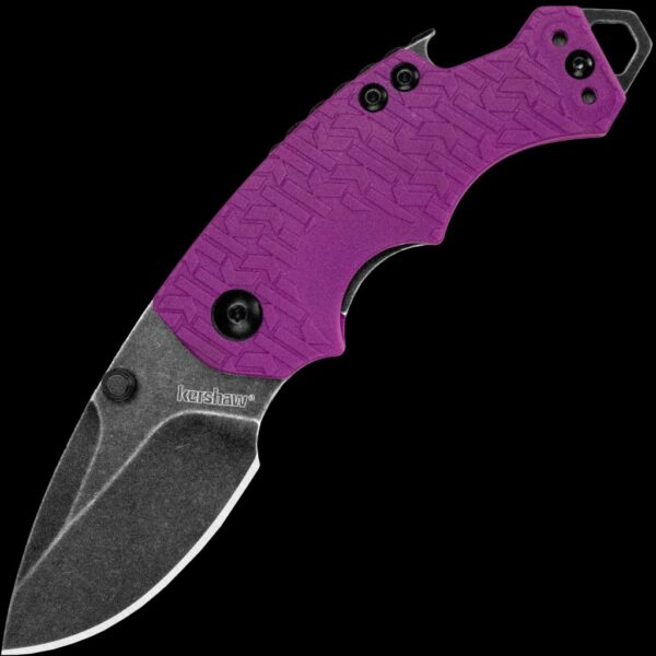 Kershaw Shuffle Purple Blackwash