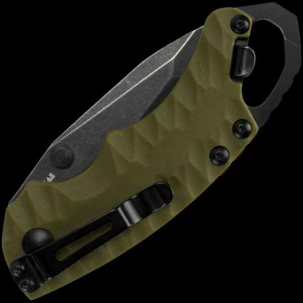 Kershaw Shuffle II Olive Blackwash - Image 2