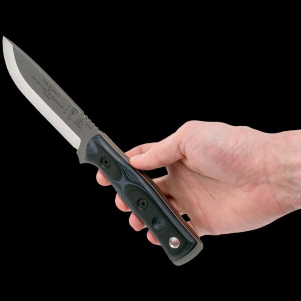 TOPS BROS 154 Stainless, Blue/Black G-10 Handles - Image 2