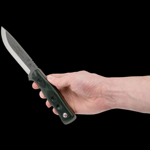 TOPS BROS 154 Stainless, Green/Black G-10 - Image 3