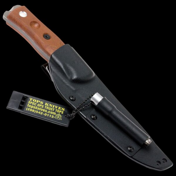 TOPS BROS 154 Stainless, Tan Canvas - Image 2