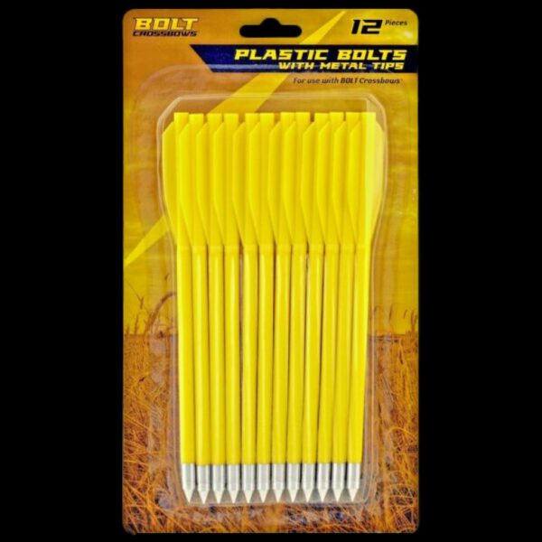 BOLT CROSSBOWS Plastic Bolts 12 Pack