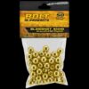 BOLT CROSSBOWS BOLT Slingshots® Brass Plated Slingshot Ammo 50 Pack