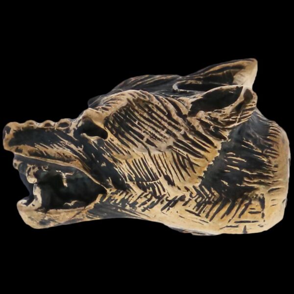 Lion ARMory Coyote Bead in Brass