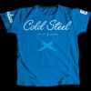 Cold Steel Cross Guard Blue T-Shirt for Women (Medium)