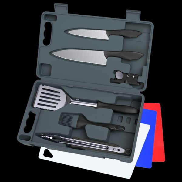 Outdoor Edge CUT-N-QUE (10 PC. BBQ Set) – Box