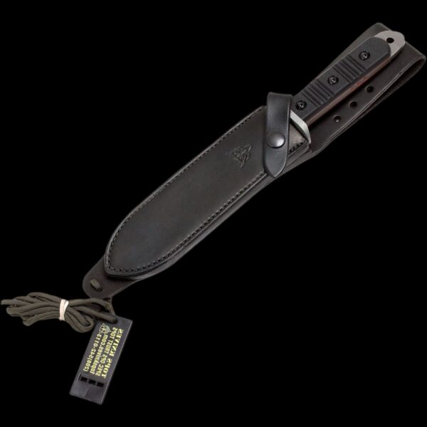 TOPS Desert Nomad Stainless - Black G-10 Handles - Image 2