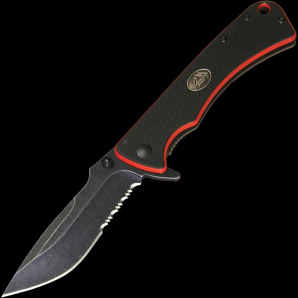 Outdoor Edge 3.0" DIVIDE - Medium, 50% Serrated – Box