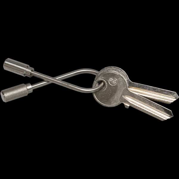 Craighill Closed Helix Keyring (Stainless Steel) - Image 2