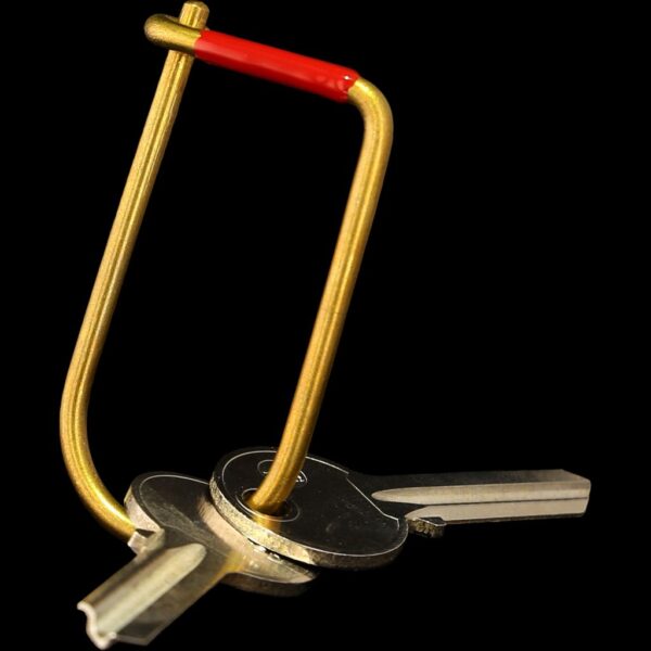 Craighill Wilson Keyring - Enameled (Red)