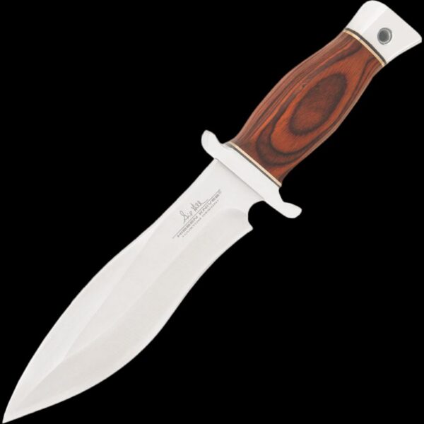 United Cutlery Hibben Brown Wood Fixed Blade