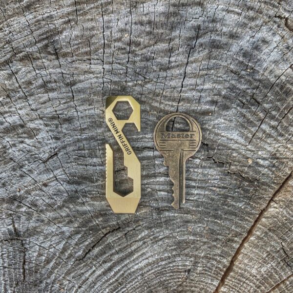 Griffin Pocket Tool - Mini - Brass - Image 2