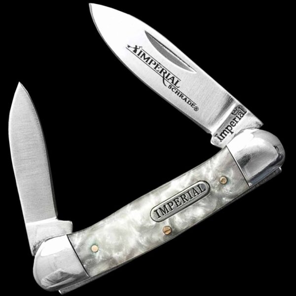 Imperial Cracked Ice Large Canoe. 3Cr13 Steel