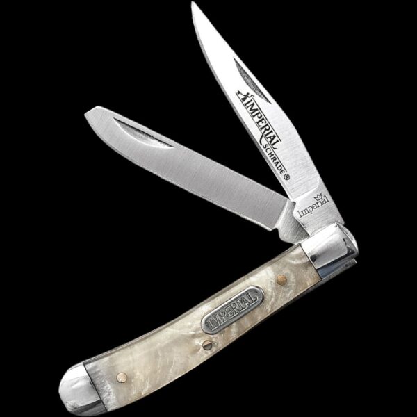 Imperial Small Trapper w/Cracked Ice Handle. 3Cr13 Steel