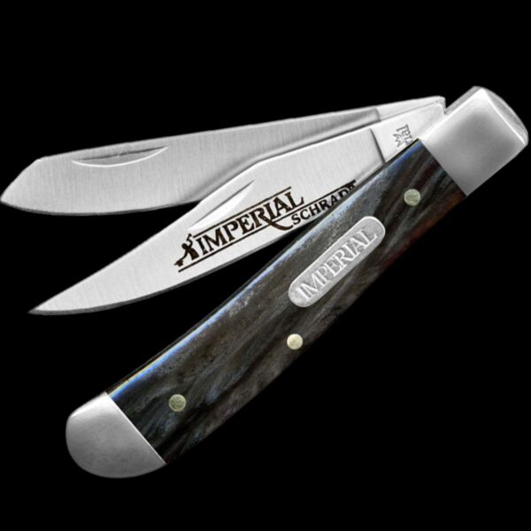 Imperial Stainless Steel 40% ser Blade Pocket Knife. 3Cr13 Steel - Image 2