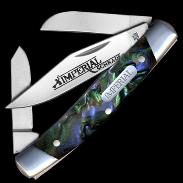 Imperial Stainless Steel 3 Blade Pocket Knife. 3Cr13 Steel.